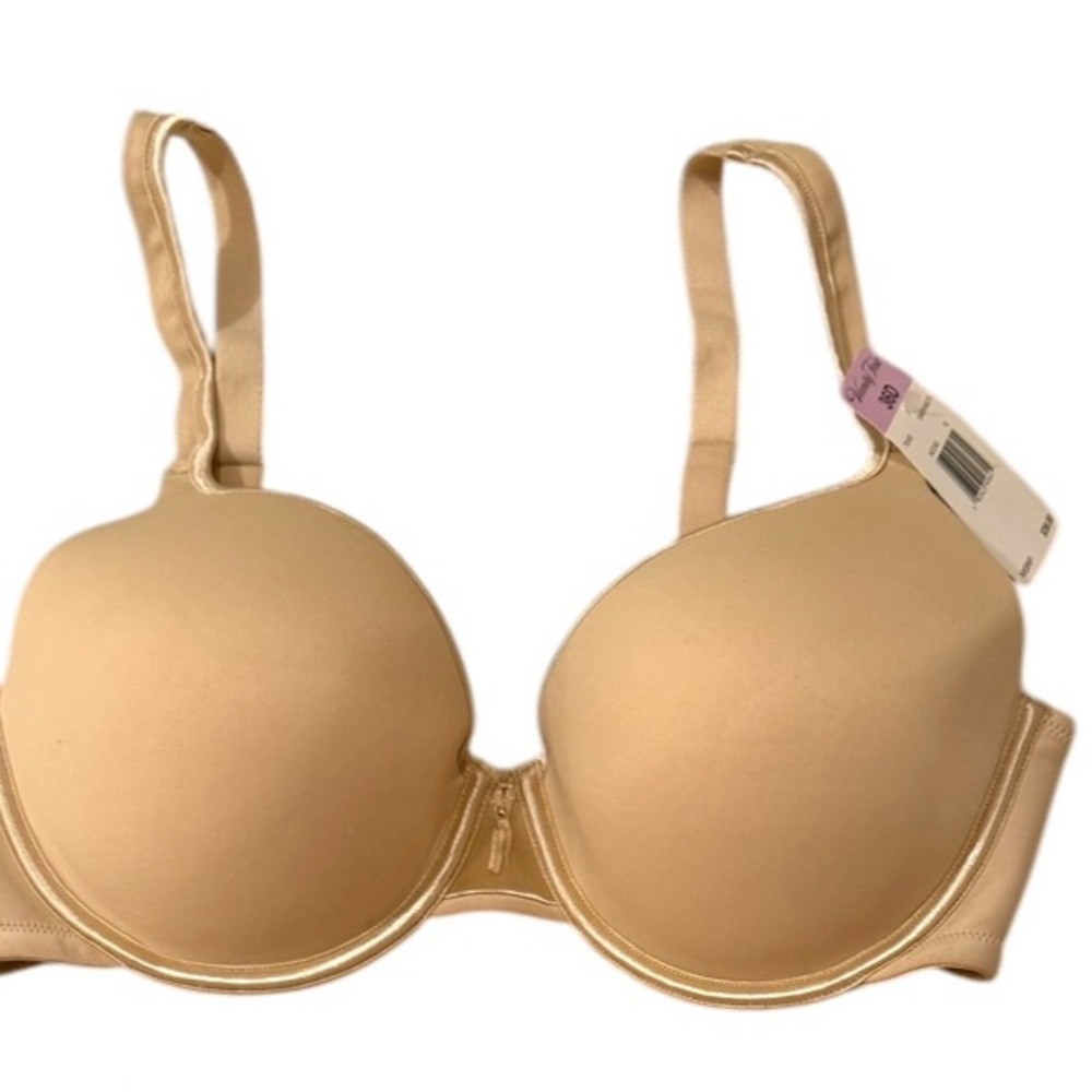 Vanity Fair Body Caress Back Smoothing Bra 36D Neutral NWT